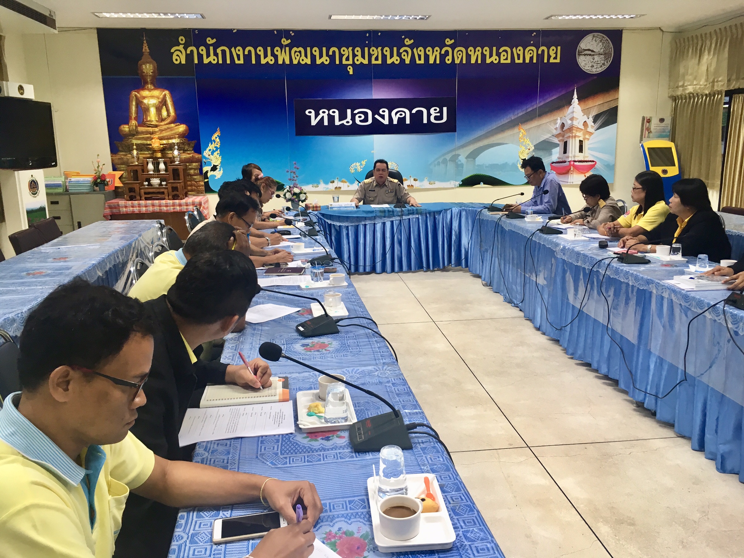 หนองคาย เตรียมความพร้อมมหกรรมหมู่บ้านท่องเที่ยว 40 หมู่บ้าน ภายใต้ชื่อ “40 ชุมชนน่าเที่ยว OTOP นวัตวิถี ริมฝั่งโขง ณ หนองคาย”