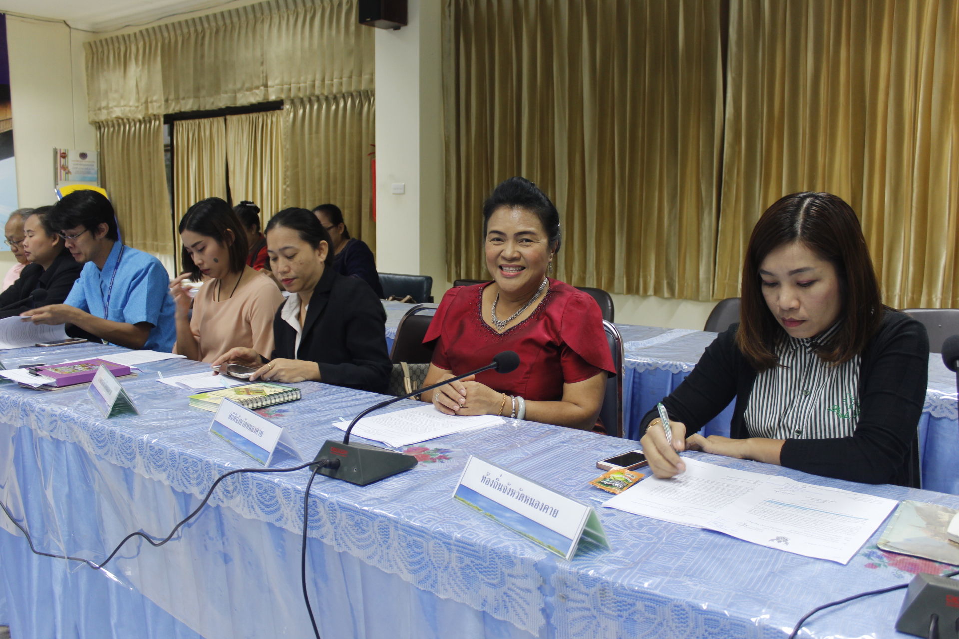 จังหวัดหนองคาย ประชุมคณะทำงานบริหารการจัดเก็บข้อมูลเพื่อการพัฒนาชุมชน