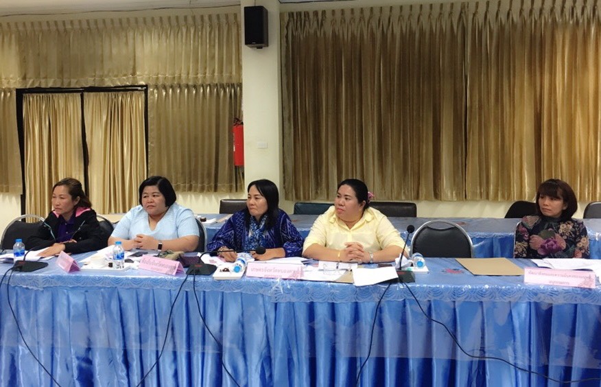 หนองคาย … ประชุมคณะกรรมการบริหารกองทุนพัฒนาบทบาทสตรีระดับจังหวัด
