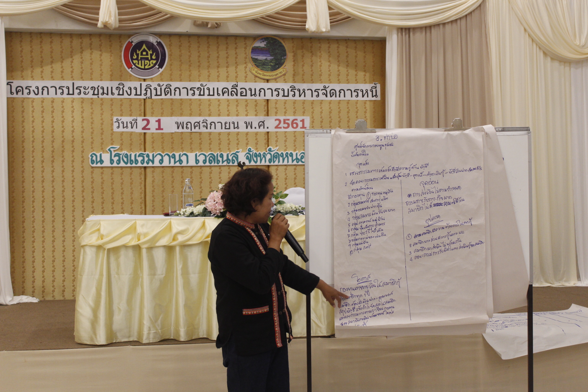 หนองคาย… ดำเนินโครงการประชุมเชิงปฏิบัติการขับเคลื่อนการบริหารจัดการหนี้