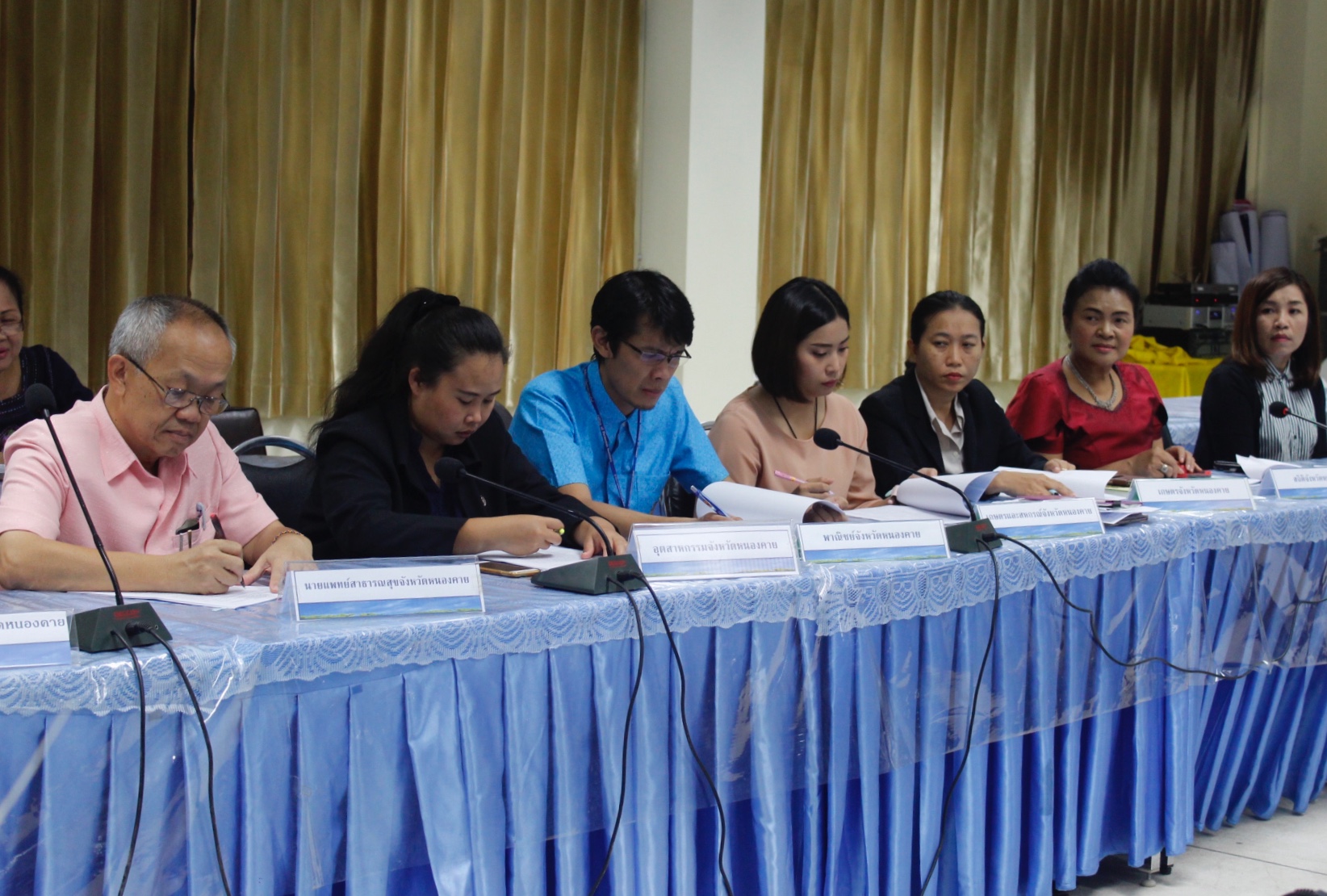 จังหวัดหนองคาย ประชุมคณะทำงานบริหารการจัดเก็บข้อมูลเพื่อการพัฒนาชุมชน