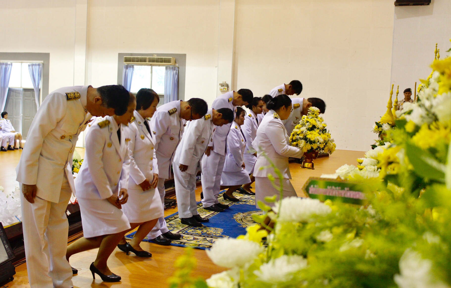 พช.หนองคาย รีวมพิธี วันพระบิดาแห่งฝนหลวง ประจำปี 2561