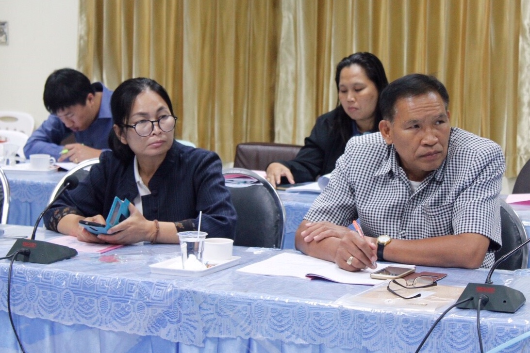 หนองคาย…ประชุมเชิงปฏิบัติการเจ้าหน้าที่ผู้รับผิดชอบการจัดเก็บข้อมูลเพื่อการพัฒนาชุมชน ปี 2562