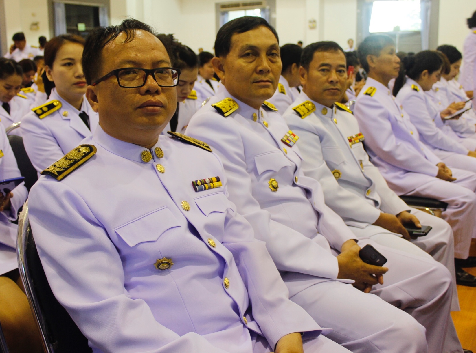 พช.หนองคาย รีวมพิธี วันพระบิดาแห่งฝนหลวง ประจำปี 2561