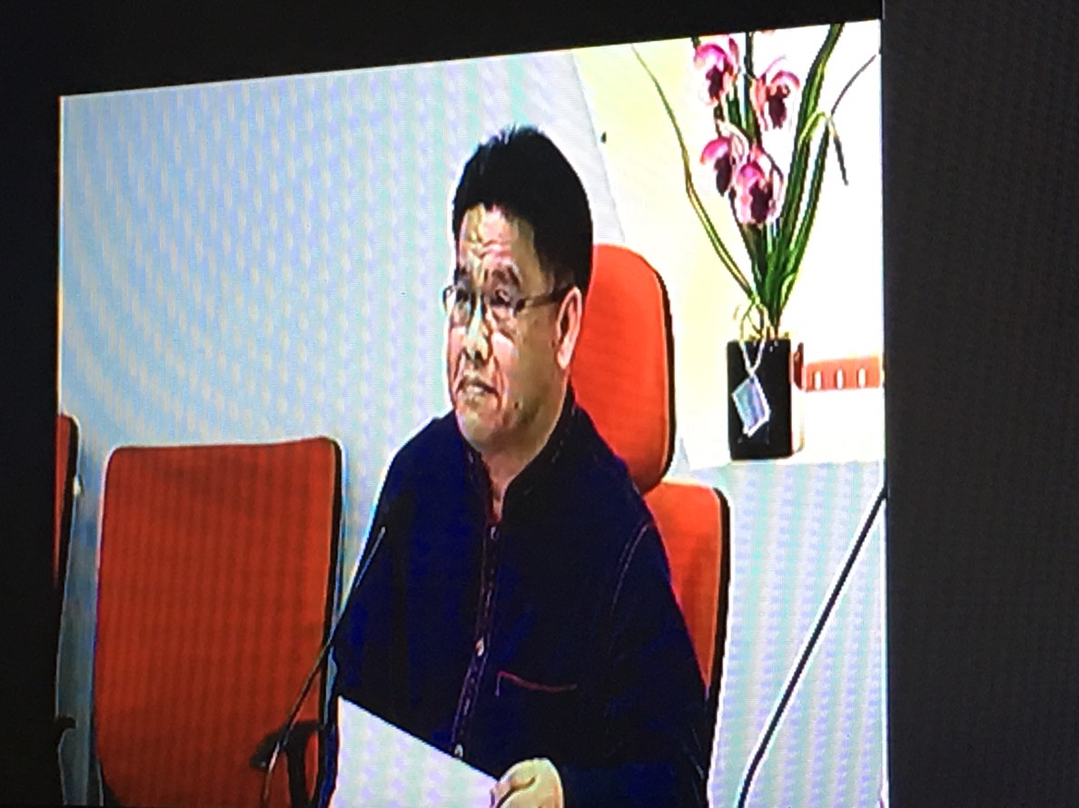 หนองคาย…รับชม การติดตามเร่งรัดการใช้จ่ายงบประมาณฯ กรมการพัฒนาชุมชน ผ่านระบบ คอนเฟอร์เร้นซ์