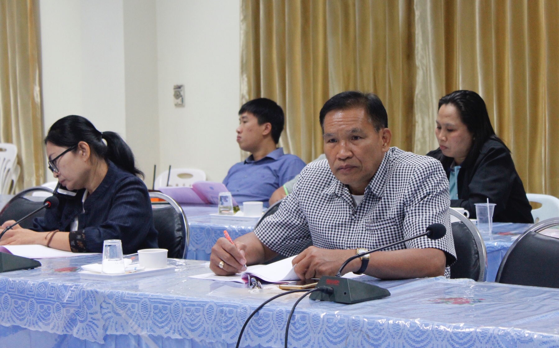 หนองคาย…ประชุมเชิงปฏิบัติการเจ้าหน้าที่ผู้รับผิดชอบการจัดเก็บข้อมูลเพื่อการพัฒนาชุมชน ปี 2562