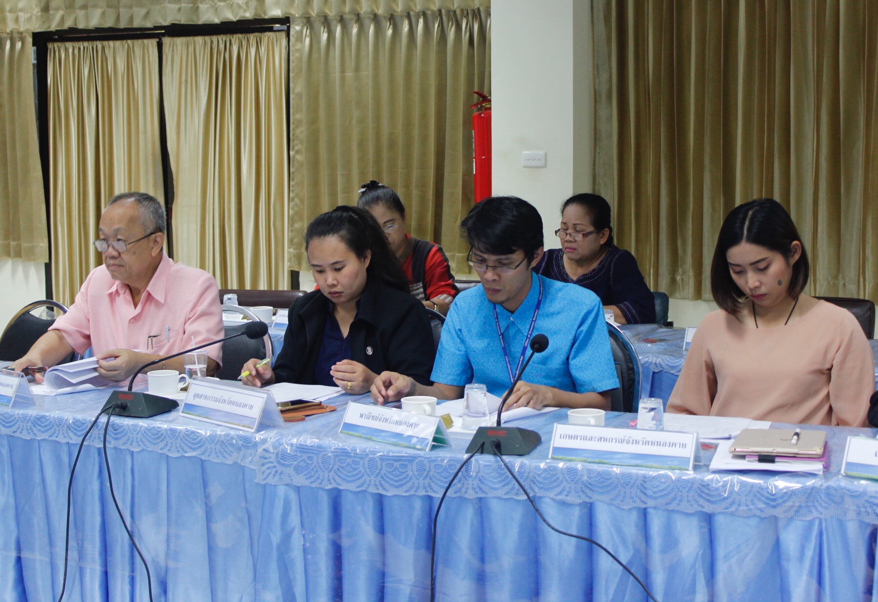 จังหวัดหนองคาย ประชุมคณะทำงานบริหารการจัดเก็บข้อมูลเพื่อการพัฒนาชุมชน