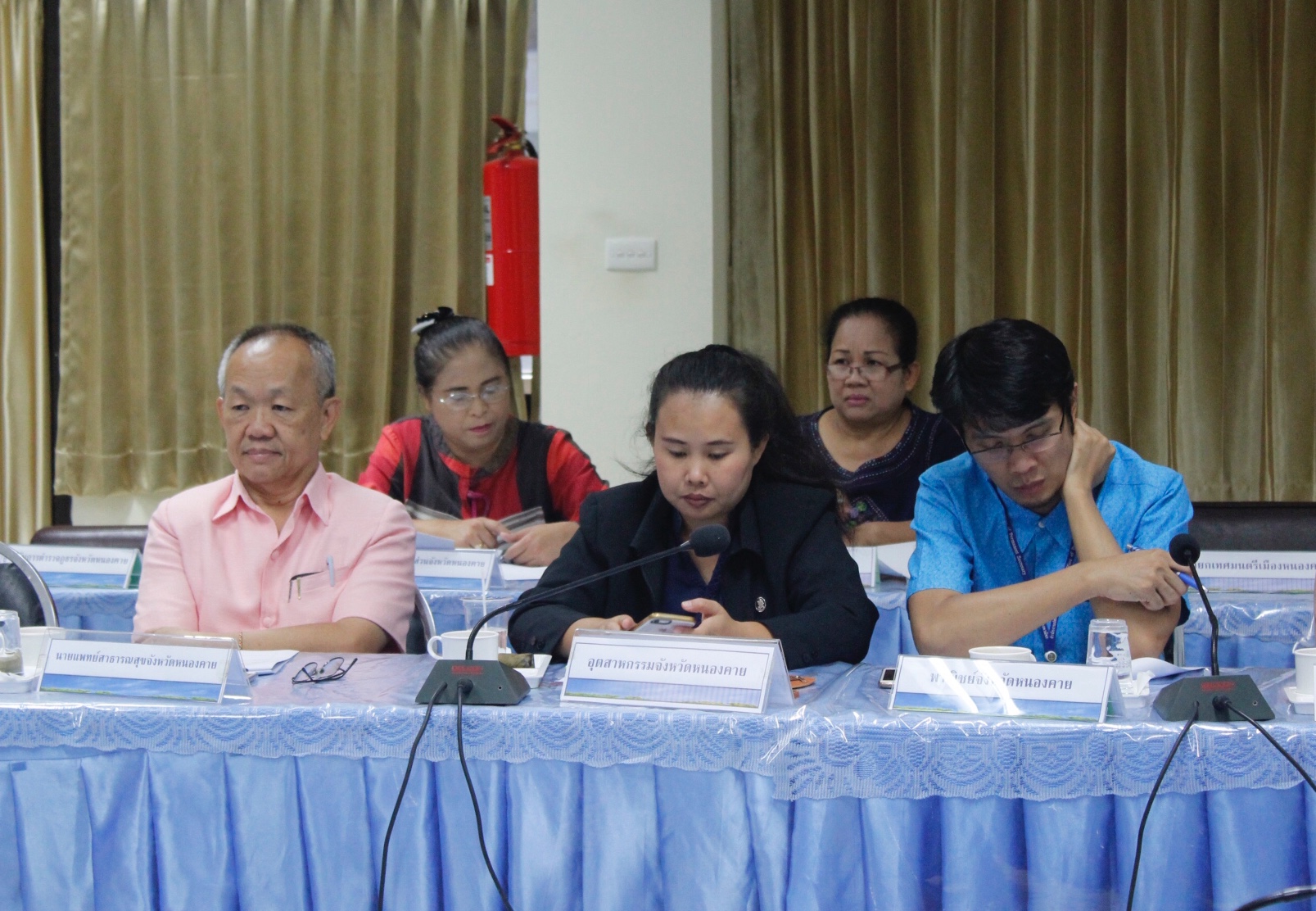 จังหวัดหนองคาย ประชุมคณะทำงานบริหารการจัดเก็บข้อมูลเพื่อการพัฒนาชุมชน