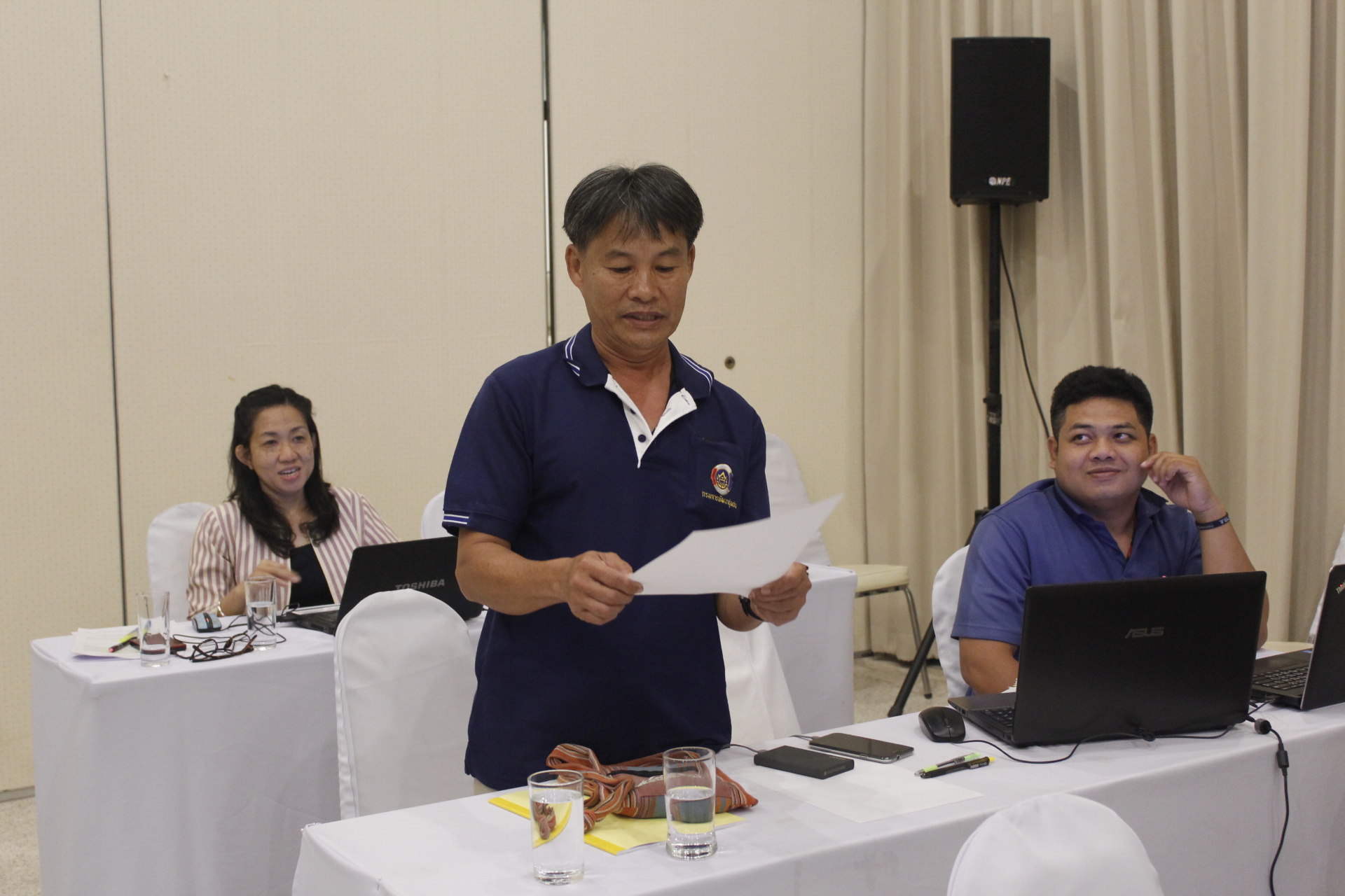 พัฒนาการจังหวัดหนองคาย เปิดการประชุม การจัดทำแผนการรักษาความมั่นคงปลอดภัยด้านสารสนเทศ