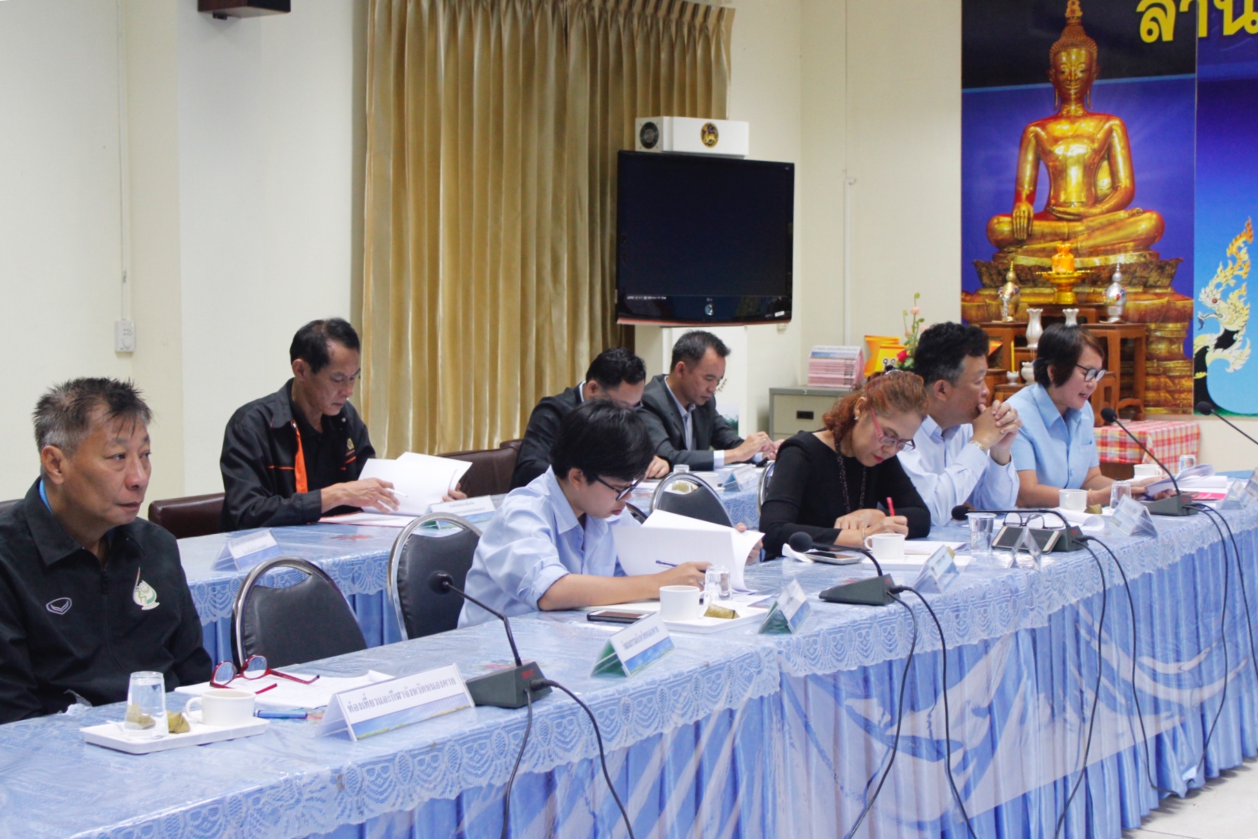 จังหวัดหนองคาย ประชุมคณะทำงานบริหารการจัดเก็บข้อมูลเพื่อการพัฒนาชุมชน