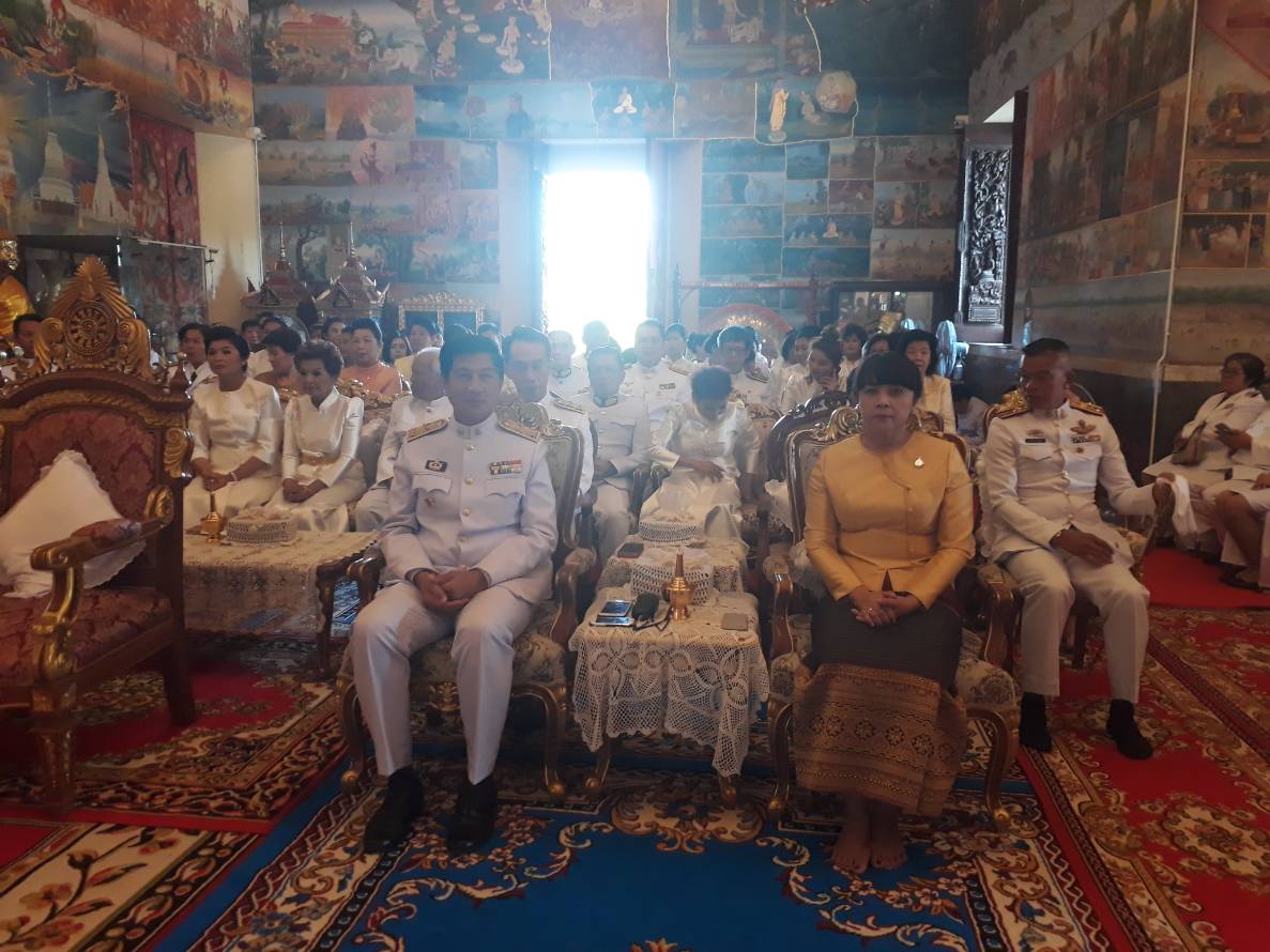 จ.หนองคาย เชิญผ้าพระกฐินพระราชทาน สมเด็จพระเจ้าอยู่หัวมหาวชิราลงกรณ บดินทรเทพยวรางกูร ทอดถวายพระสงฆ์ที่จำพรรษาถ้วนไตรมาส ณ วัดโพธิ์ชัย (พระอารามหลวง)