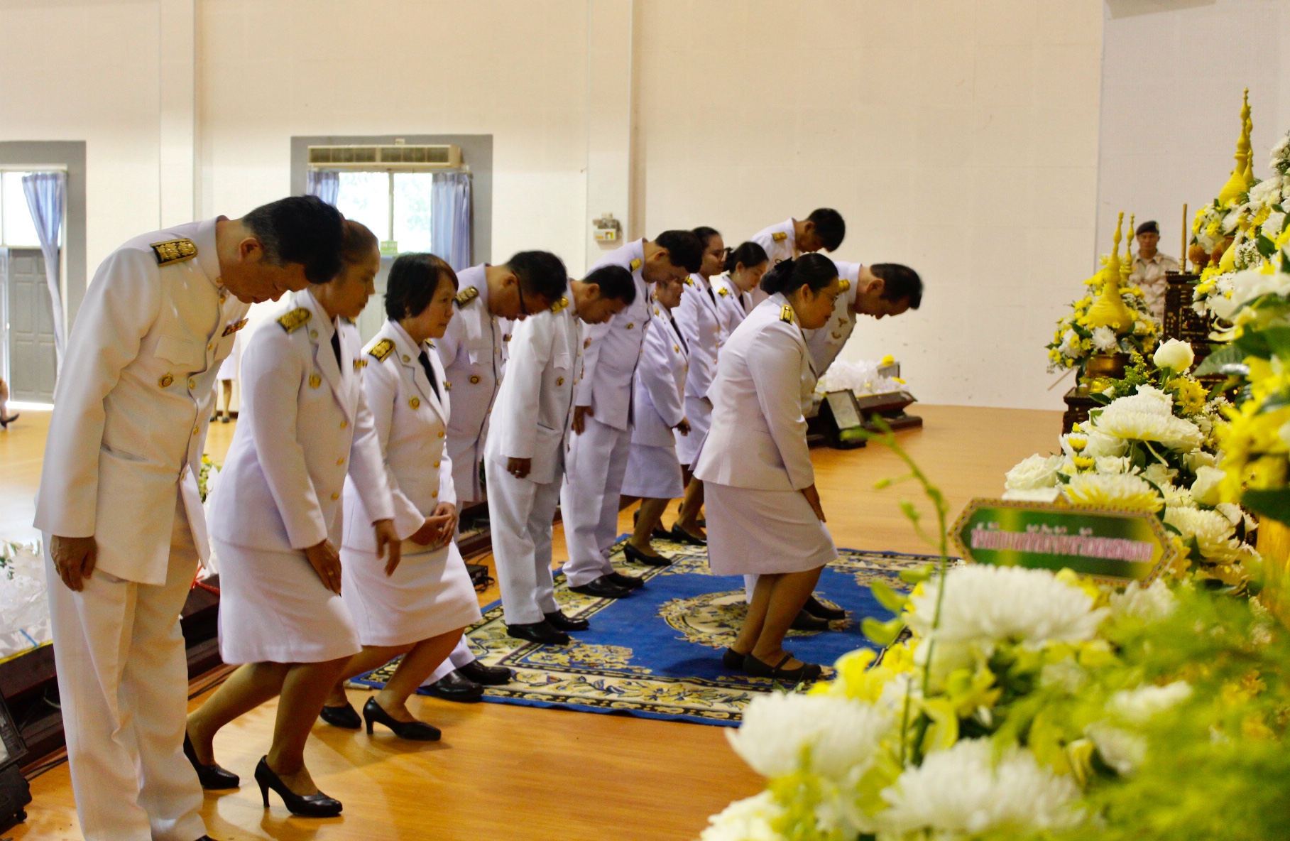 พช.หนองคาย รีวมพิธี วันพระบิดาแห่งฝนหลวง ประจำปี 2561