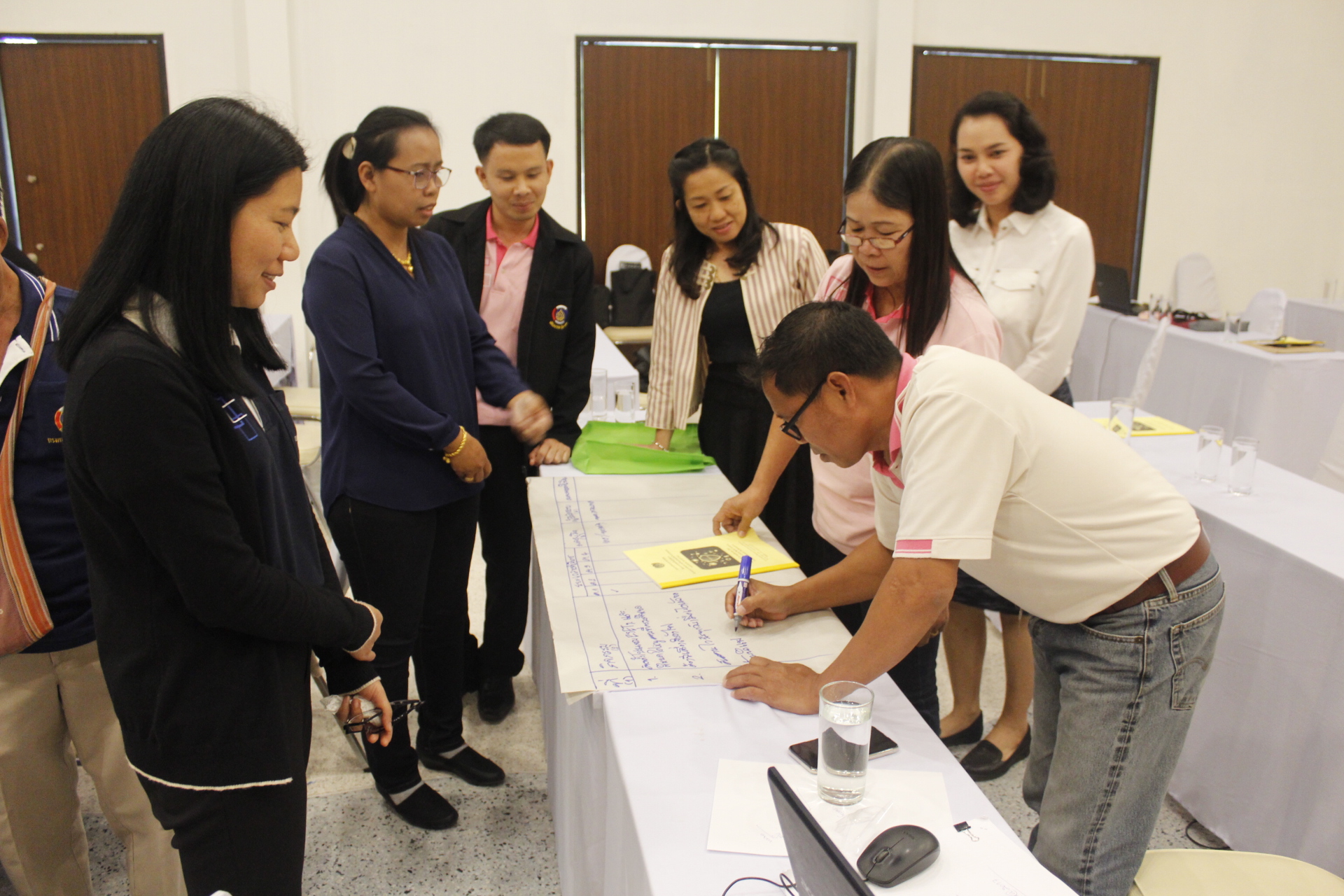 พัฒนาการจังหวัดหนองคาย เปิดการประชุม การจัดทำแผนการรักษาความมั่นคงปลอดภัยด้านสารสนเทศ