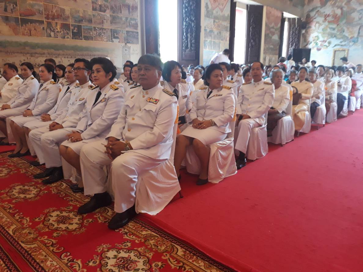 จ.หนองคาย เชิญผ้าพระกฐินพระราชทาน สมเด็จพระเจ้าอยู่หัวมหาวชิราลงกรณ บดินทรเทพยวรางกูร ทอดถวายพระสงฆ์ที่จำพรรษาถ้วนไตรมาส ณ วัดโพธิ์ชัย (พระอารามหลวง)