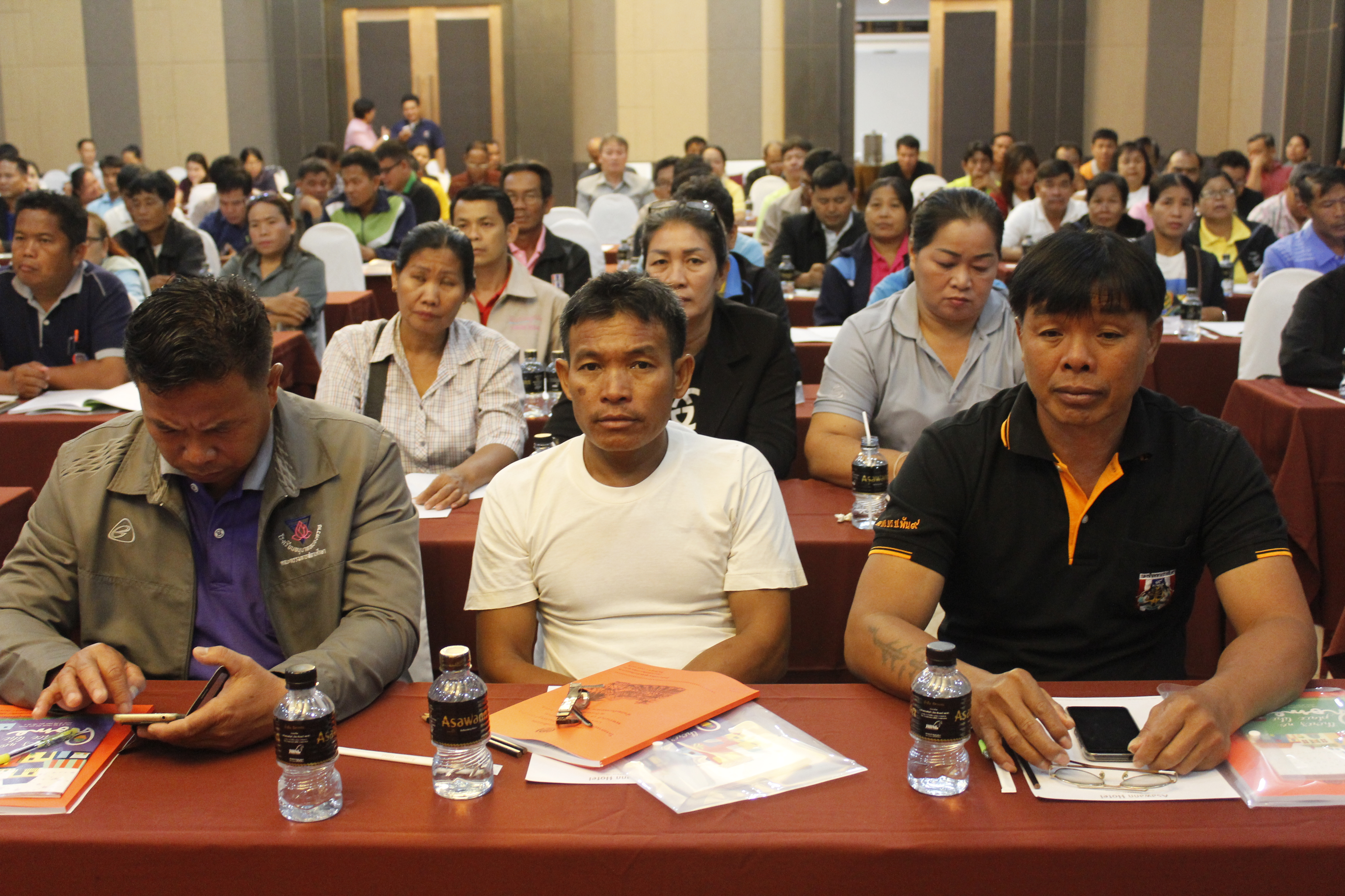 พช.หนองคาย…ดำเนินโครงการอบรมแกนนำพัฒนาหมู่บ้านเศรษฐกิจพอเพียง