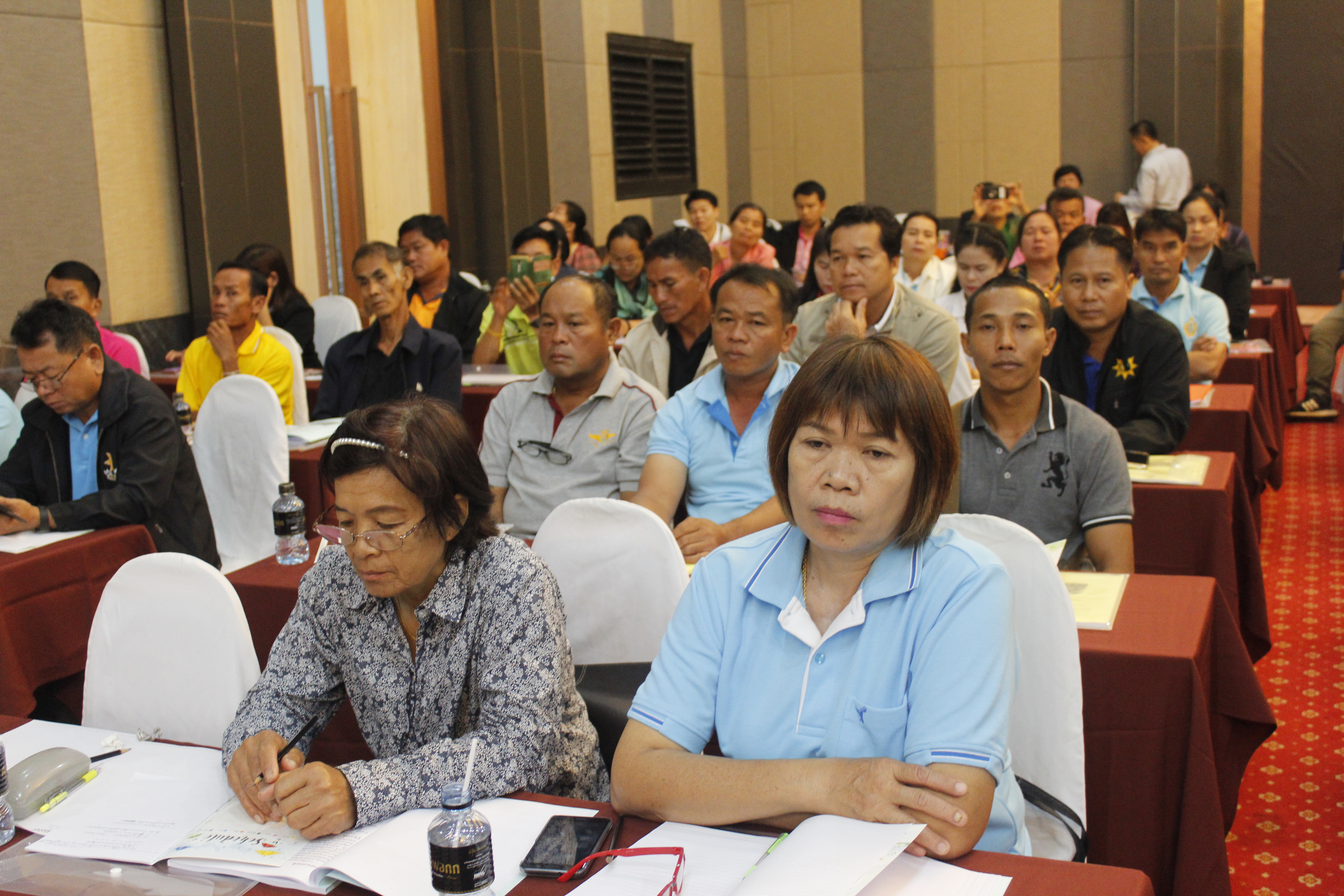 พช.หนองคาย…ดำเนินโครงการอบรมแกนนำพัฒนาหมู่บ้านเศรษฐกิจพอเพียง