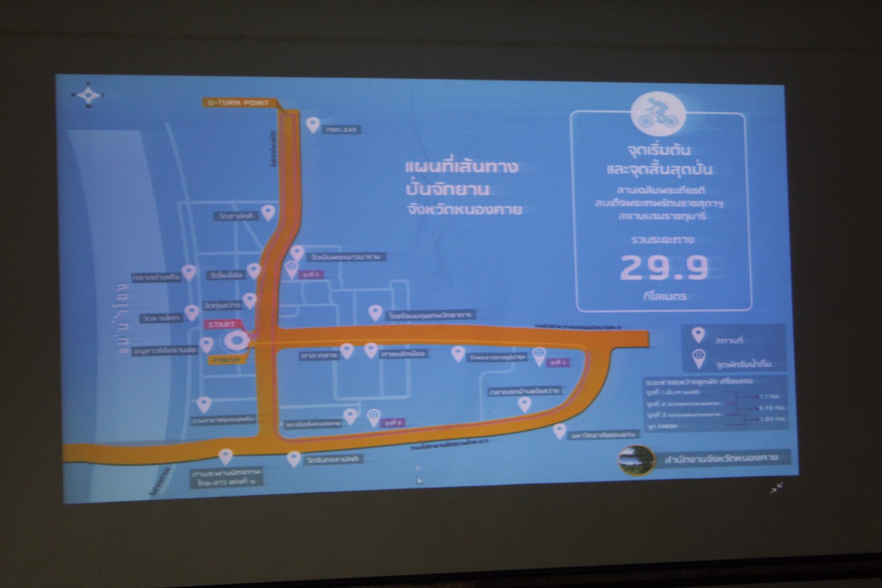 พช.หนองคาย ร่วมประชุมคณะกรรมการจัดกิจกรรม “Bike อุ่นไอรัก”