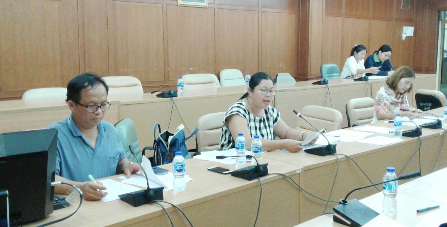 พัฒนาการจังหวัดหนองคาย ประชุมคณะทำงานฝ่ายจัดเตรียมอาหารและเครื่องดื่ม รับรองการประชุม ครม.