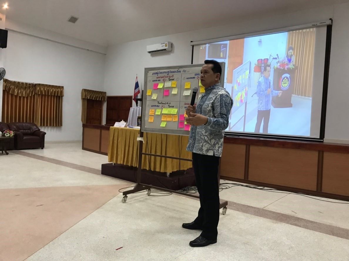 พจ.หนองคาย เป็นวิทยากรพิเศษ ในโครงการฝึกอบรมพัฒนากรระหว่างประจำการ ด้านการบริหารการเปลี่ยนแปลง