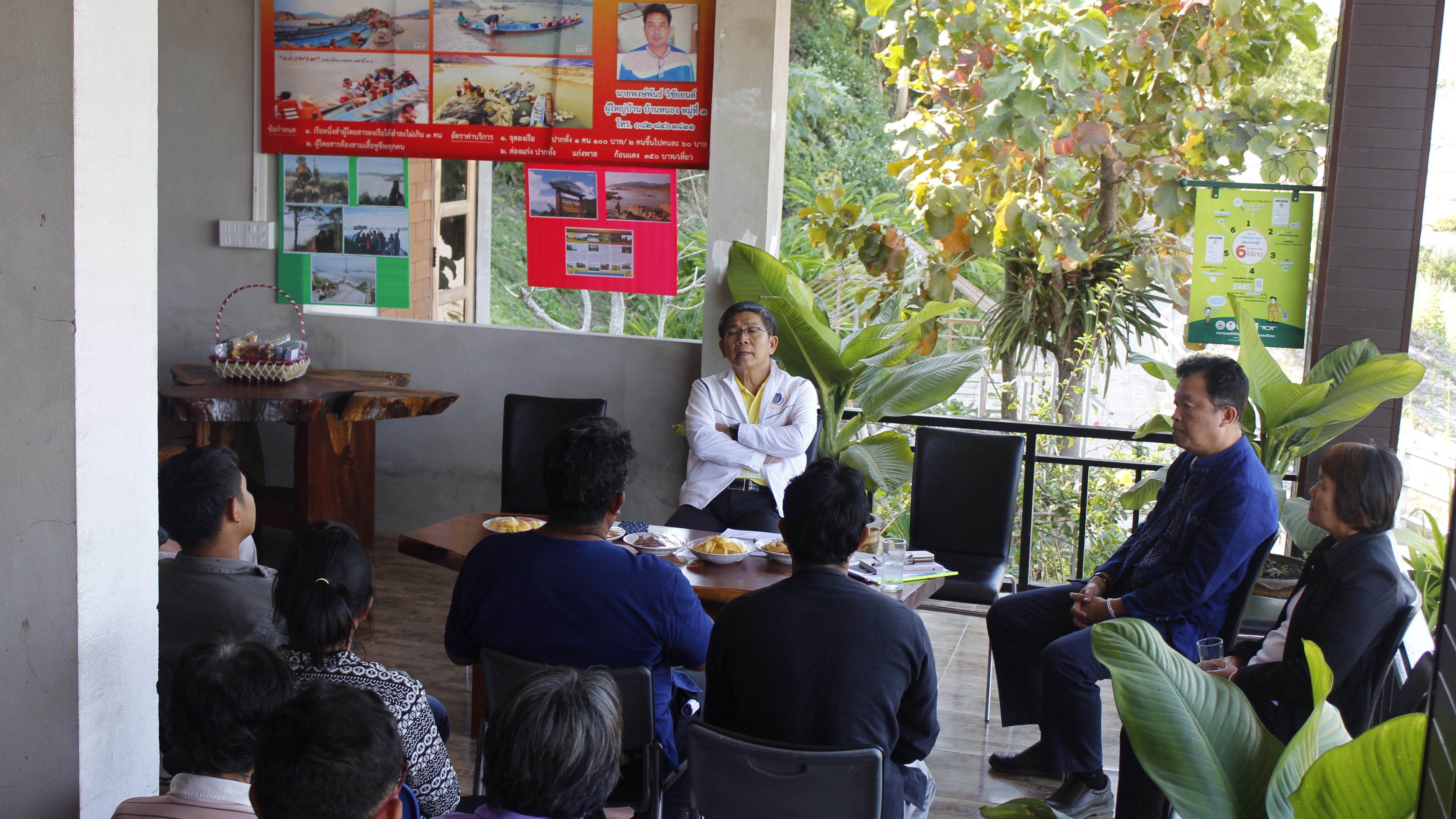 ผู้ตรวจราชการกรมฯ เยี่ยมหมู่บ้านท่องเที่ยว อำเภอสังคม