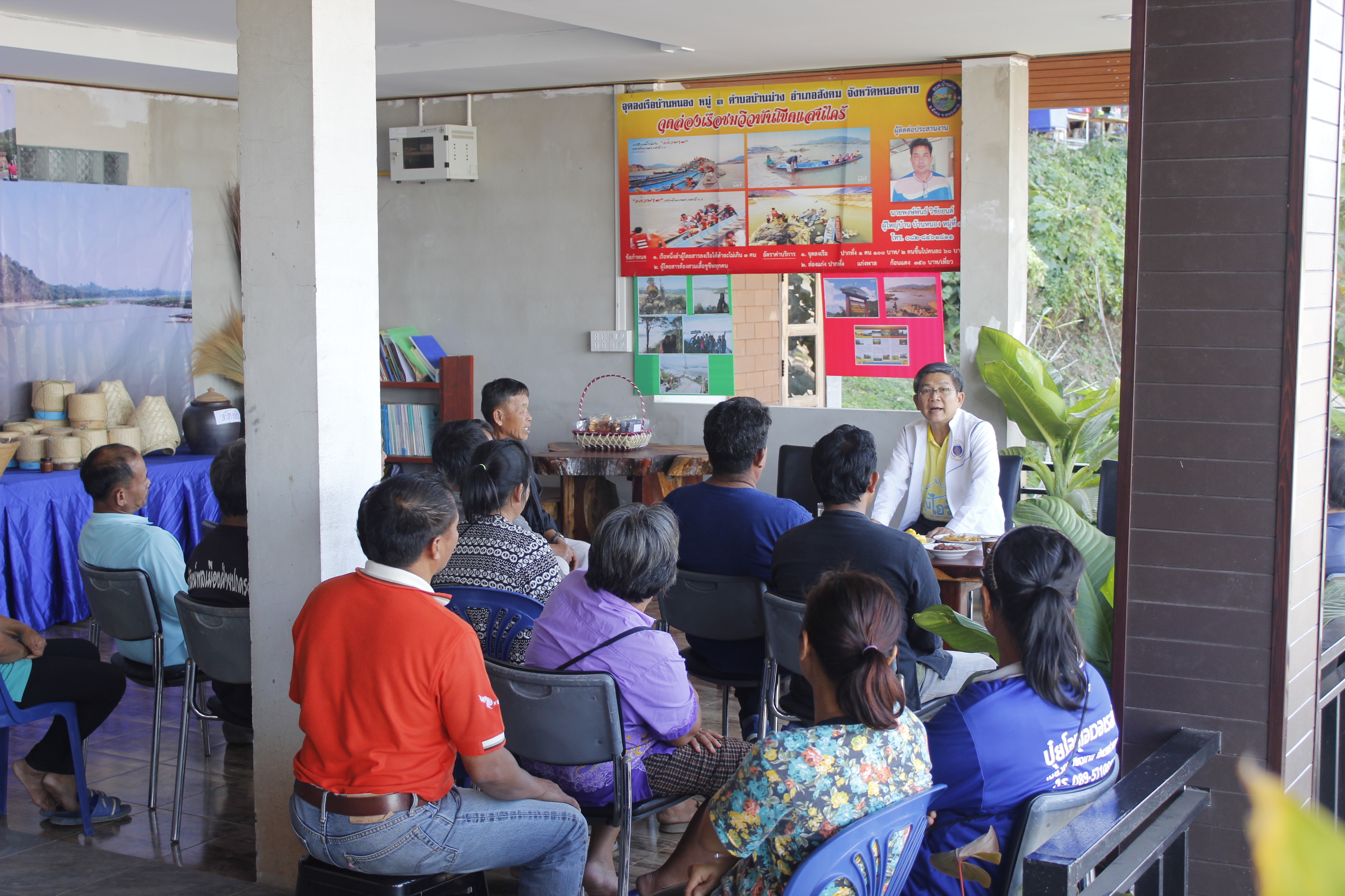 ผู้ตรวจราชการกรมฯ เยี่ยมหมู่บ้านท่องเที่ยว อำเภอสังคม