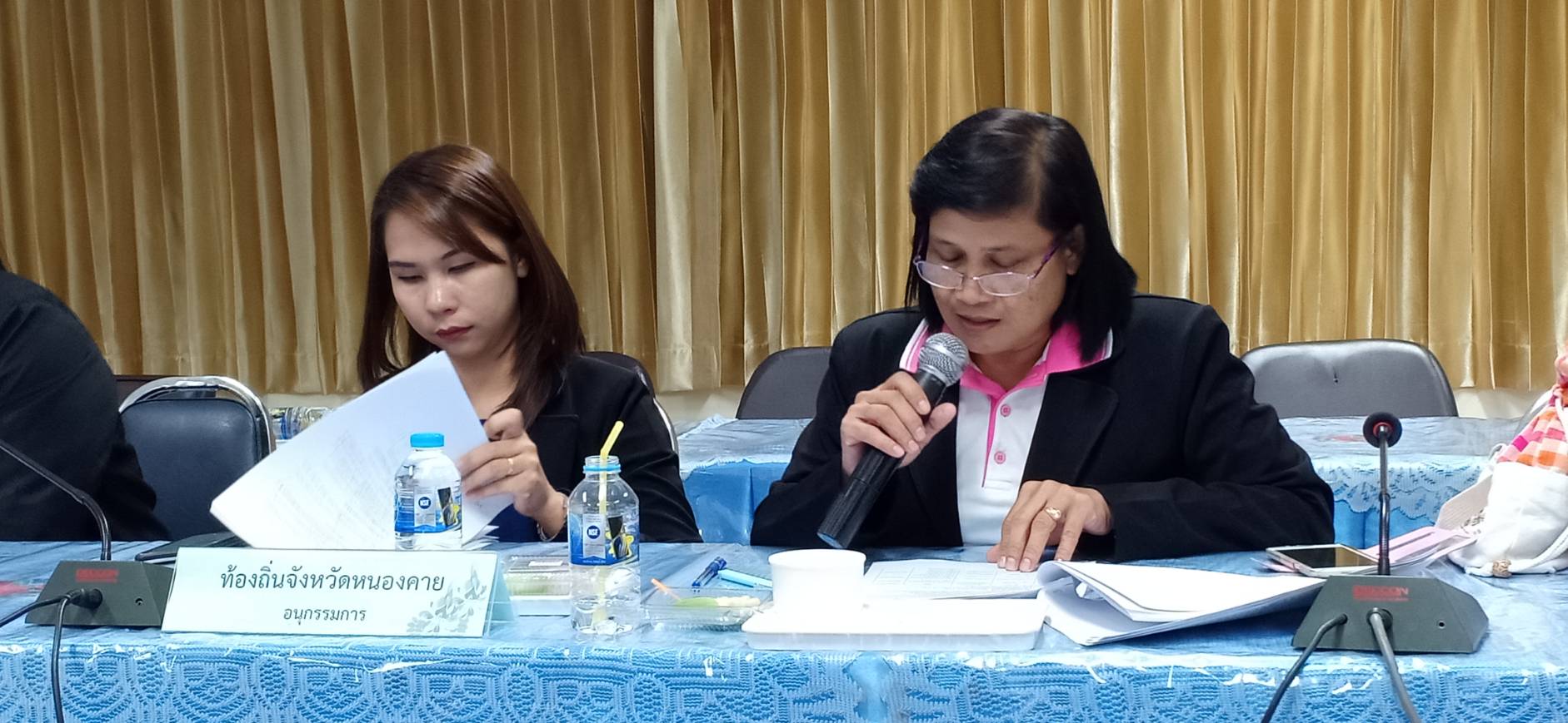 หนองคาย…ประชุมคณะอนุกรรมการบริหารกองทุนพัฒนาบทบาทสตรีระดับจังหวัดจังหวัดหนองคาย  ครั้งที่ 1/2562 ณ ห้องประชุมสำนักงานพัฒนาชุมชนจังหวัดหนองคาย