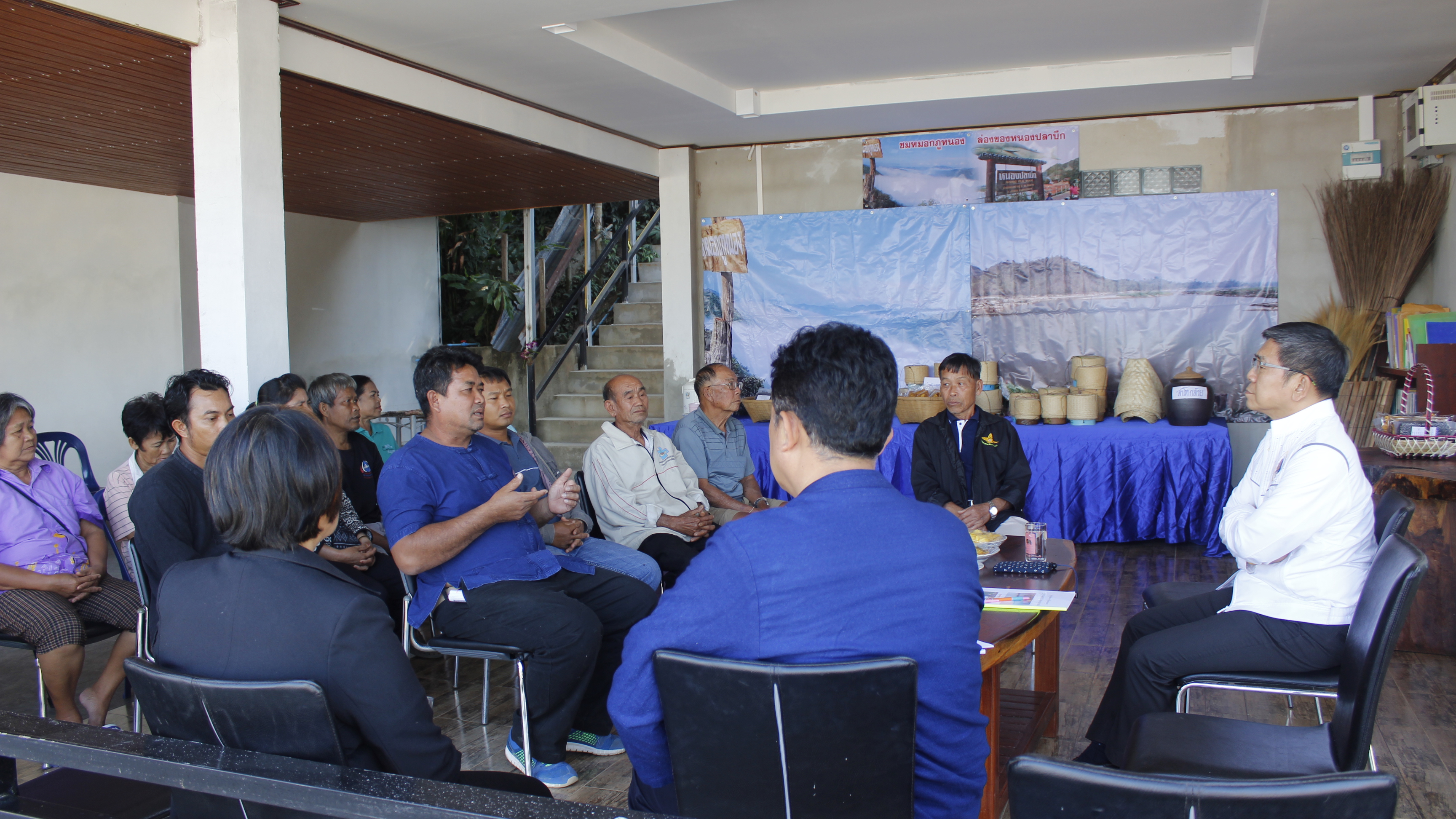 ผู้ตรวจราชการกรมฯ เยี่ยมหมู่บ้านท่องเที่ยว อำเภอสังคม
