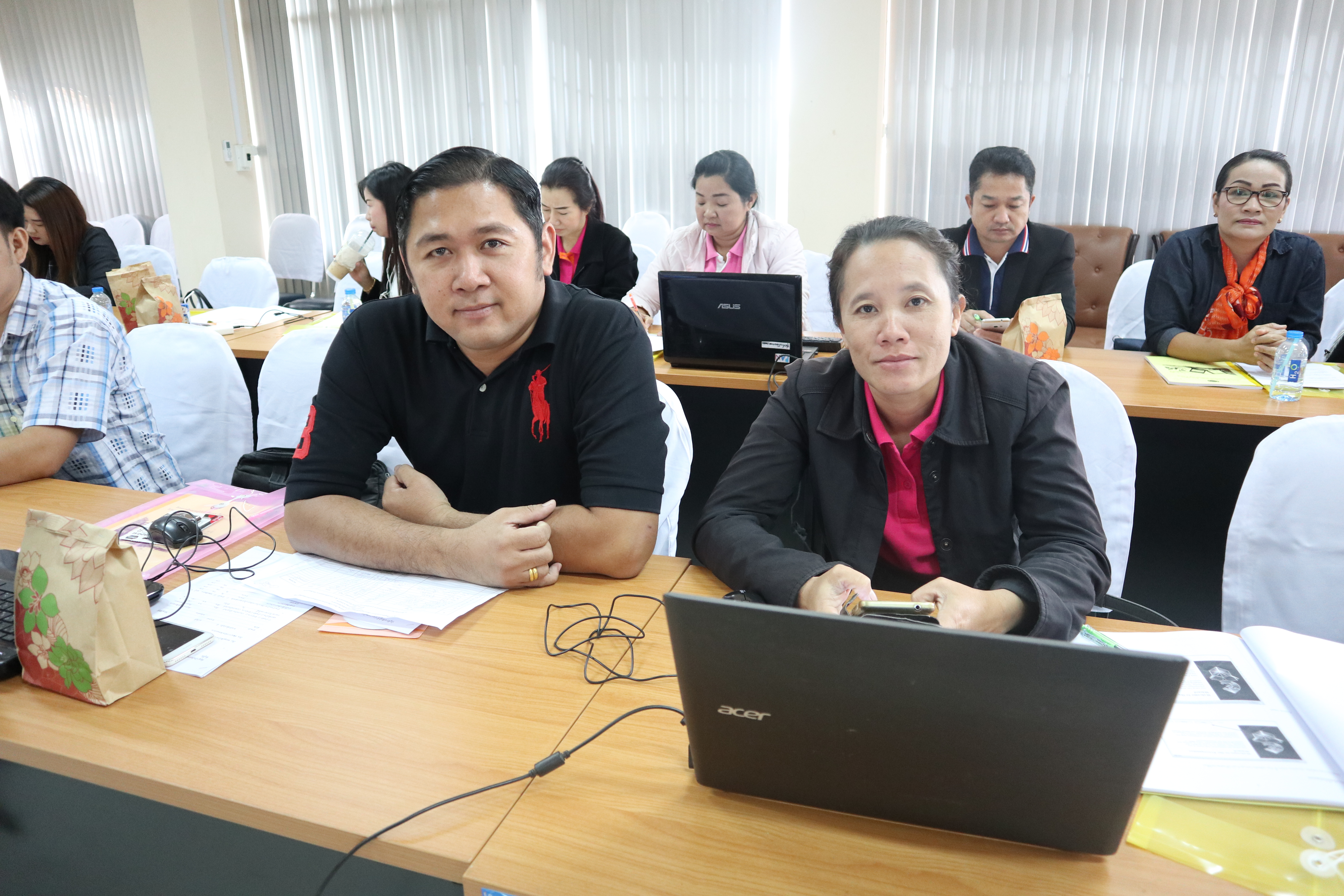 พช.หนองคาย ดำเนินโครงการฝึกอบรมผู้บันทึกข้อมูล ประจำปี 2562 เรื่อง การใช้งานโปรแกรมบันทึกและประมวลผลข้อมูล จปฐ.