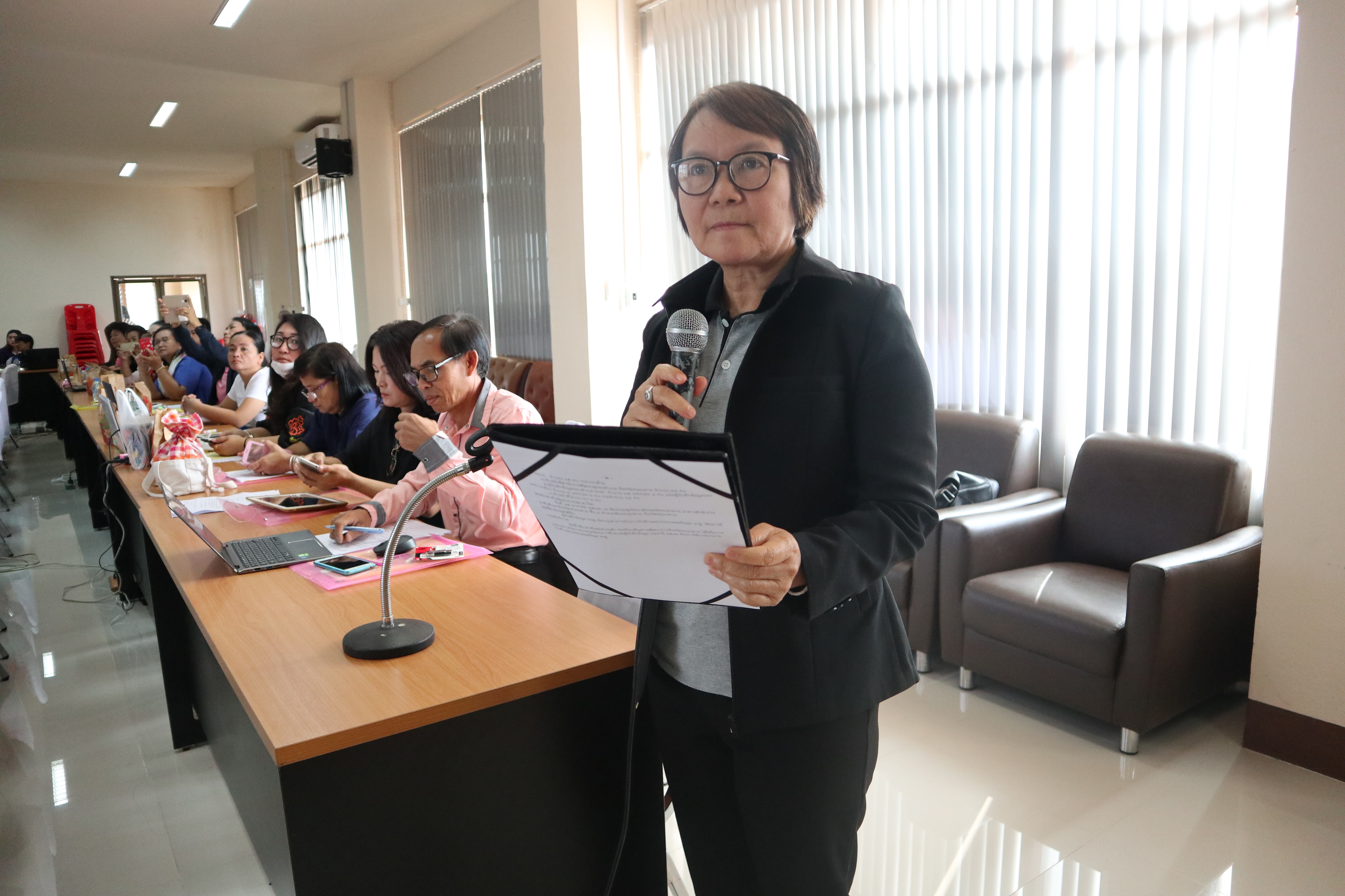 พช.หนองคาย ดำเนินโครงการฝึกอบรมผู้บันทึกข้อมูล ประจำปี 2562 เรื่อง การใช้งานโปรแกรมบันทึกและประมวลผลข้อมูล จปฐ.