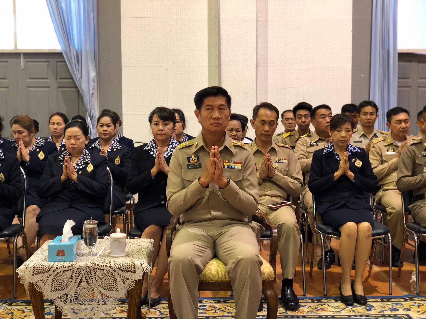 พัฒนาการจังหวัดหนองคาย ร่วมวันคล้ายวันสถาปนากองอาสารักษาดินแดน