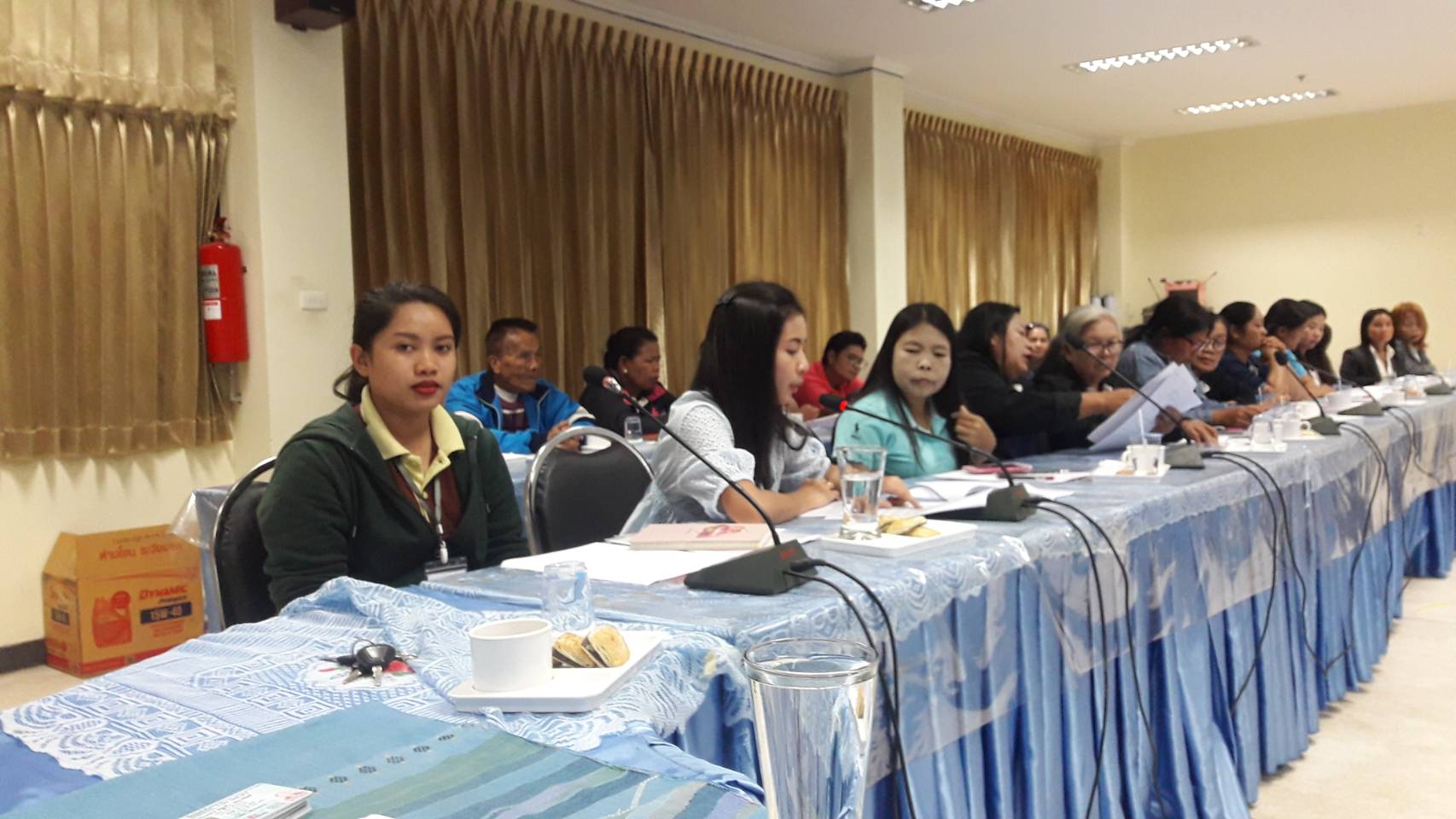 พช.หนองคาย ประชุมผู้นำอาสาพัฒนาชุมชนสตรี จังหวัดหนองคาย (ผู้นำ อช. สตรี หนองคาย)