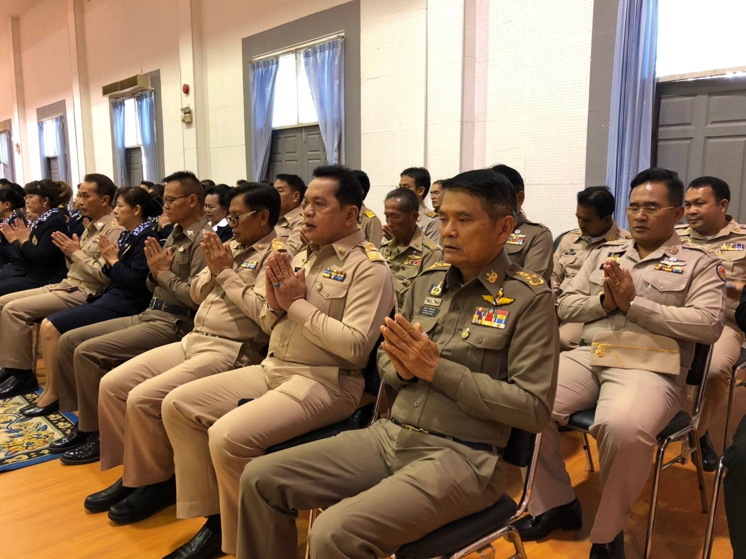 พัฒนาการจังหวัดหนองคาย ร่วมวันคล้ายวันสถาปนากองอาสารักษาดินแดน