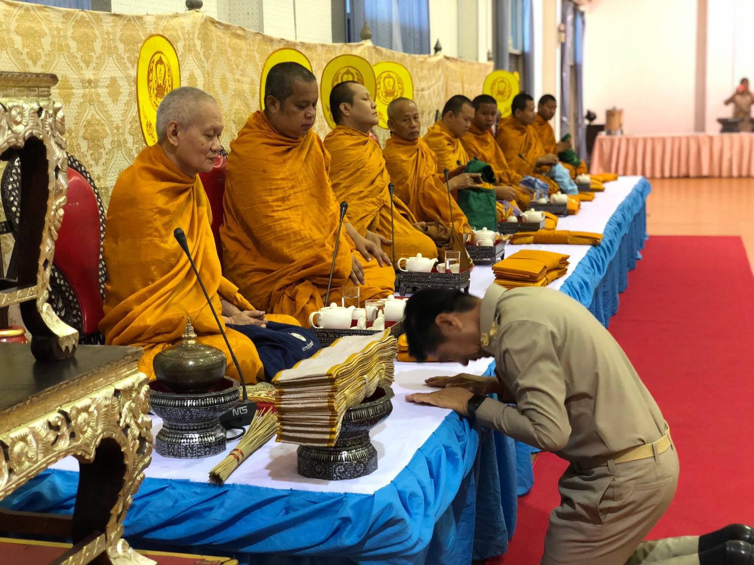 พัฒนาการจังหวัดหนองคาย ร่วมวันคล้ายวันสถาปนากองอาสารักษาดินแดน