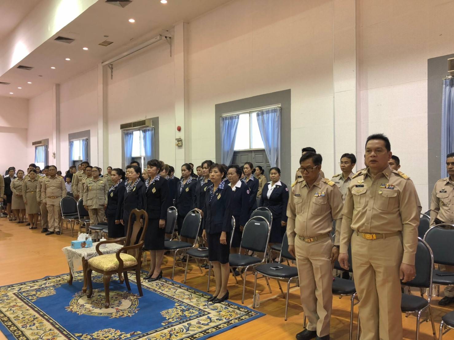 พัฒนาการจังหวัดหนองคาย ร่วมวันคล้ายวันสถาปนากองอาสารักษาดินแดน