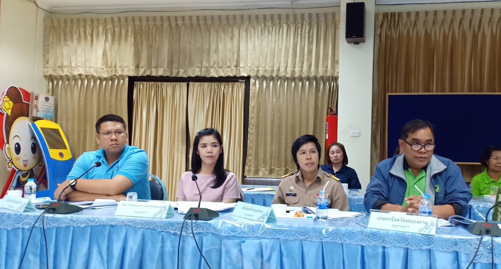 หนองคาย…ประชุมคณะอนุกรรมการบริหารกองทุนพัฒนาบทบาทสตรีระดับจังหวัด จังหวัดหนองคาย  ครั้งที่ 2/2562