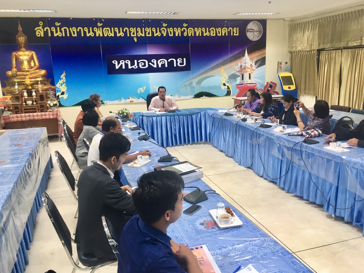 จังหวัดหนองคาย ประชุมคณะกรรมการเครือข่ายหนึ่งตำบลหนึ่งผลิตภัณฑ์ (OTOP) ระดับจังหวัด