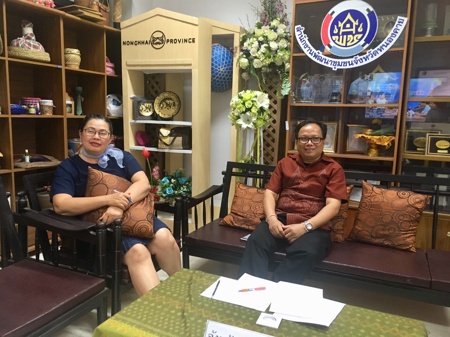 พช.หนองคาย รับฟังประชุมติดตามเร่งรัดการใช้จ่ายงบประมาณกรมการพัฒนาชุมชน ครั้งที่ 4/2562 ผ่านระบบ Video Conference