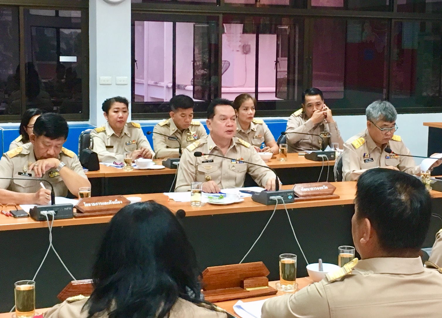 พจ.หนองคาย ร่วมประชุมนายอำเภอและหัวหน้าส่วนราชการสังกัดกระทรวงมหาดไทย และประชุมกรมการจังหวัดและหัวหน้าส่วนราชการจังหวัดหนองคาย ครั้งที่ 2/2562