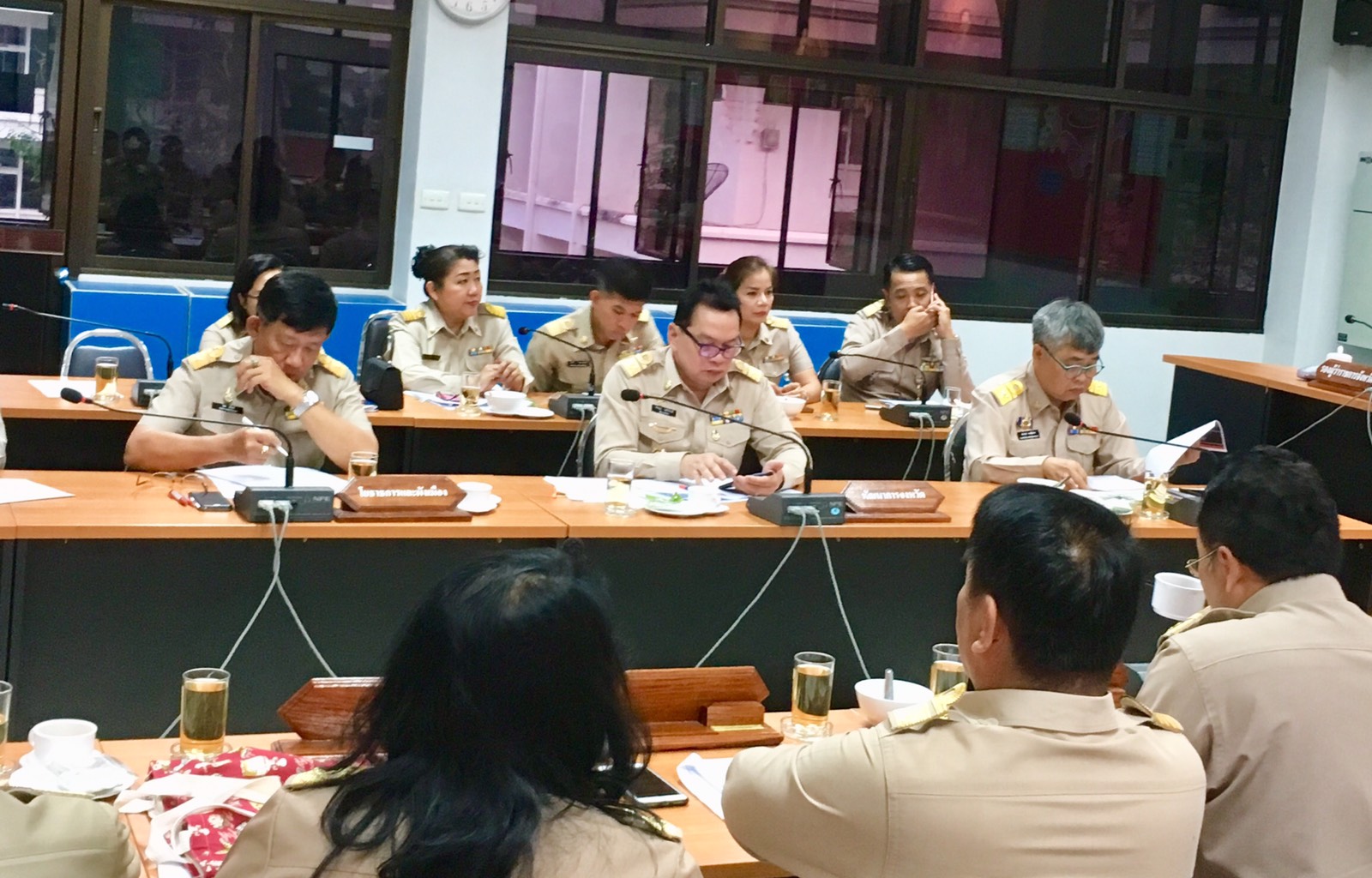 พจ.หนองคาย ร่วมประชุมนายอำเภอและหัวหน้าส่วนราชการสังกัดกระทรวงมหาดไทย และประชุมกรมการจังหวัดและหัวหน้าส่วนราชการจังหวัดหนองคาย ครั้งที่ 2/2562