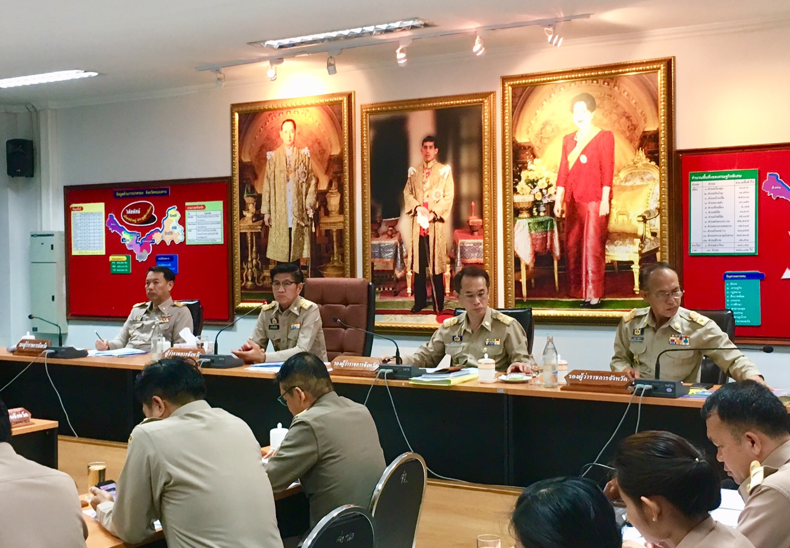 พจ.หนองคาย ร่วมประชุมนายอำเภอและหัวหน้าส่วนราชการสังกัดกระทรวงมหาดไทย และประชุมกรมการจังหวัดและหัวหน้าส่วนราชการจังหวัดหนองคาย ครั้งที่ 2/2562