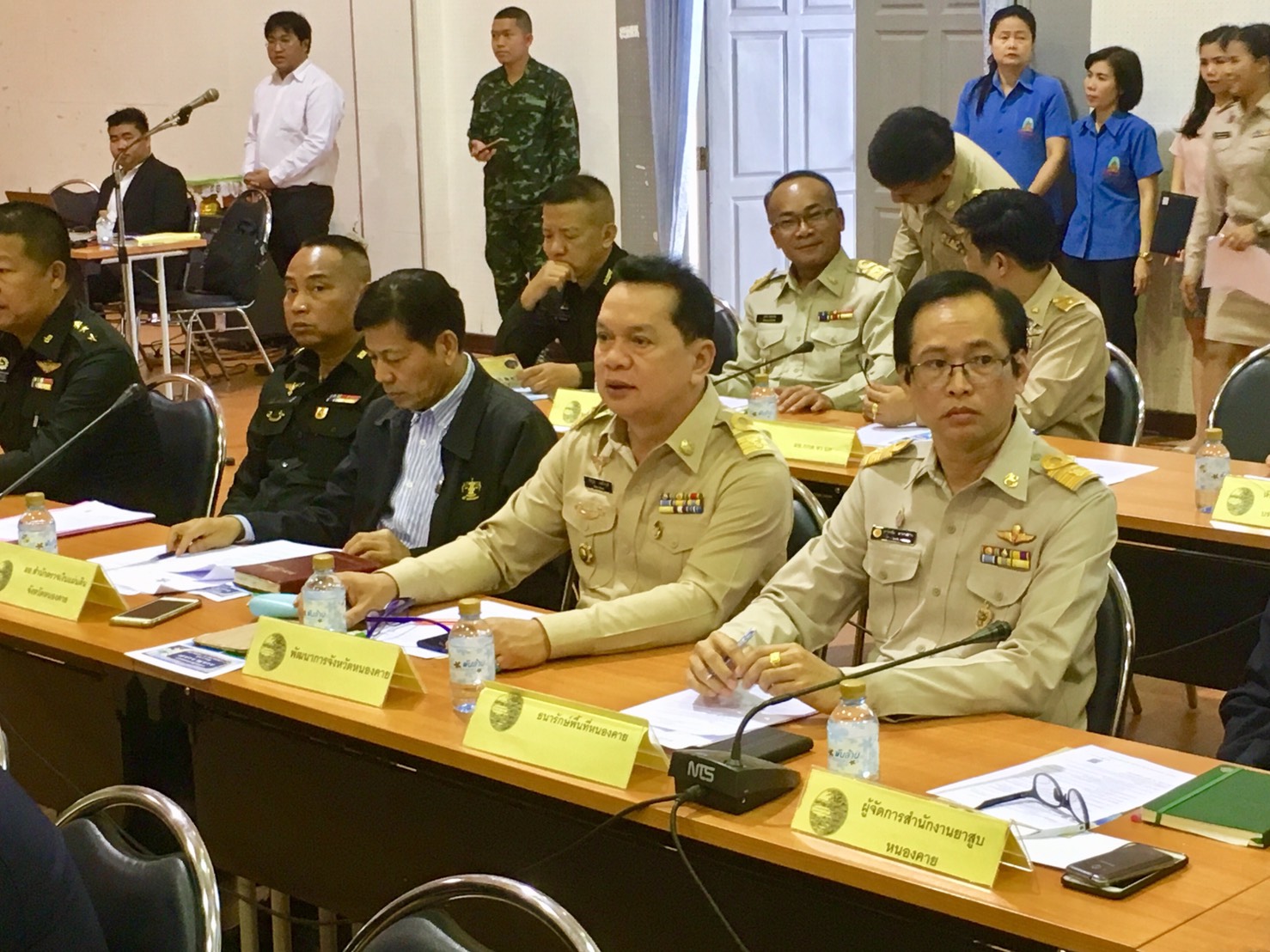 พจ.หนองคาย ร่วมประชุมนายอำเภอและหัวหน้าส่วนราชการสังกัดกระทรวงมหาดไทย และประชุมกรมการจังหวัดและหัวหน้าส่วนราชการจังหวัดหนองคาย ครั้งที่ 2/2562