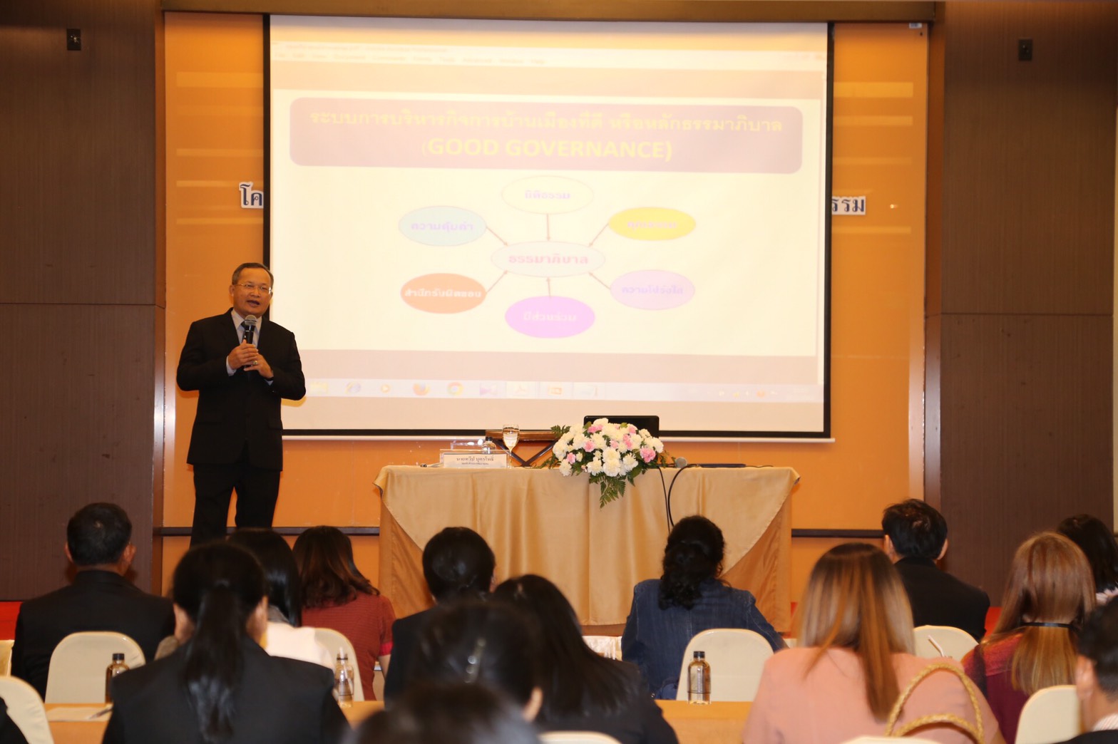 พช.หนองคาย ร่วมโครงการเพิ่มประสิทธิภาพการจัดการเรื่องร้องเรียนผ่านศูนย์ดำรงธรรมของบุคลากรกรมการพัฒนาชุมชน