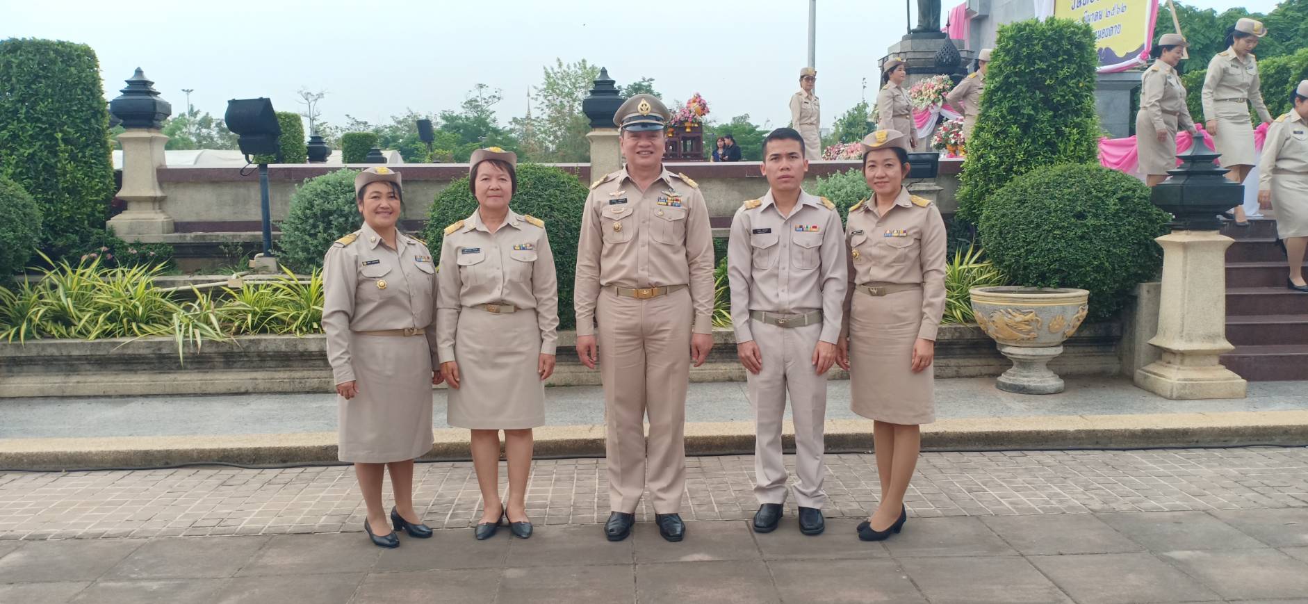 พช.หนองคาย ร่วมพิธี เนื่องในวันท้องถิ่นไทย ประจำปี 2562