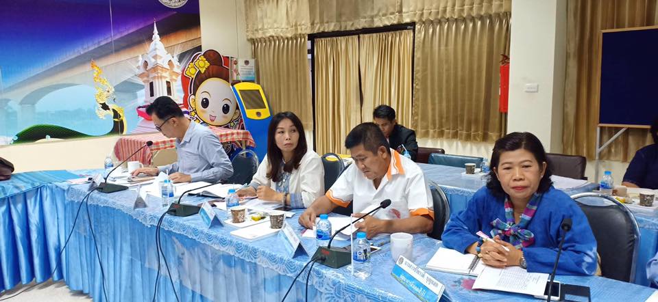 ผู้ตรวจราชการกรมการพัฒนาชุมชน เขตตรวจราชการที่ 10  ตรวจราชการ ณ พช.จังหวัดหนองคาย