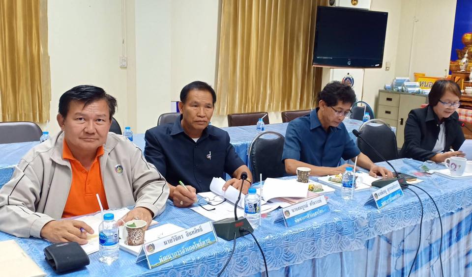 ผู้ตรวจราชการกรมการพัฒนาชุมชน เขตตรวจราชการที่ 10  ตรวจราชการ ณ พช.จังหวัดหนองคาย