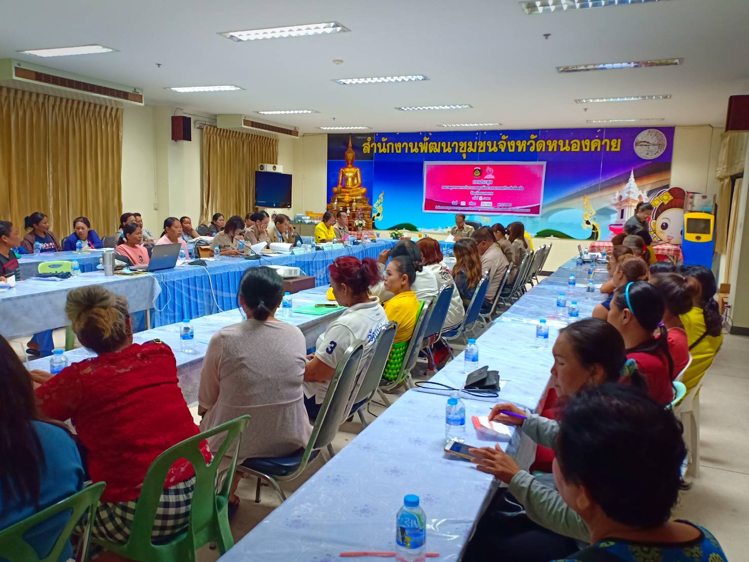พช.หนองคาย…ประชุมคณะอนุกรรมการบริหารกองทุนพัฒนาบทบาทสตรีระดับจังหวัดจังหวัดหนองคาย ครั้งที่ 3/2562 ณ ห้องประชุมสำนักงานพัฒนาชุมชนจังหวัดหนองคาย