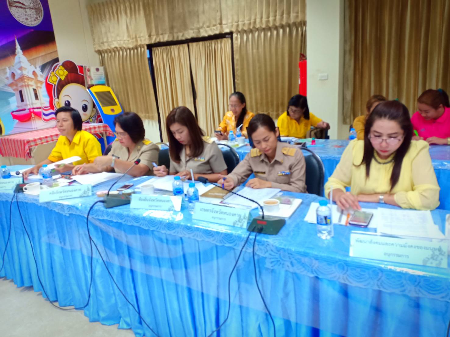 พช.หนองคาย…ประชุมคณะอนุกรรมการบริหารกองทุนพัฒนาบทบาทสตรีระดับจังหวัดจังหวัดหนองคาย ครั้งที่ 3/2562 ณ ห้องประชุมสำนักงานพัฒนาชุมชนจังหวัดหนองคาย