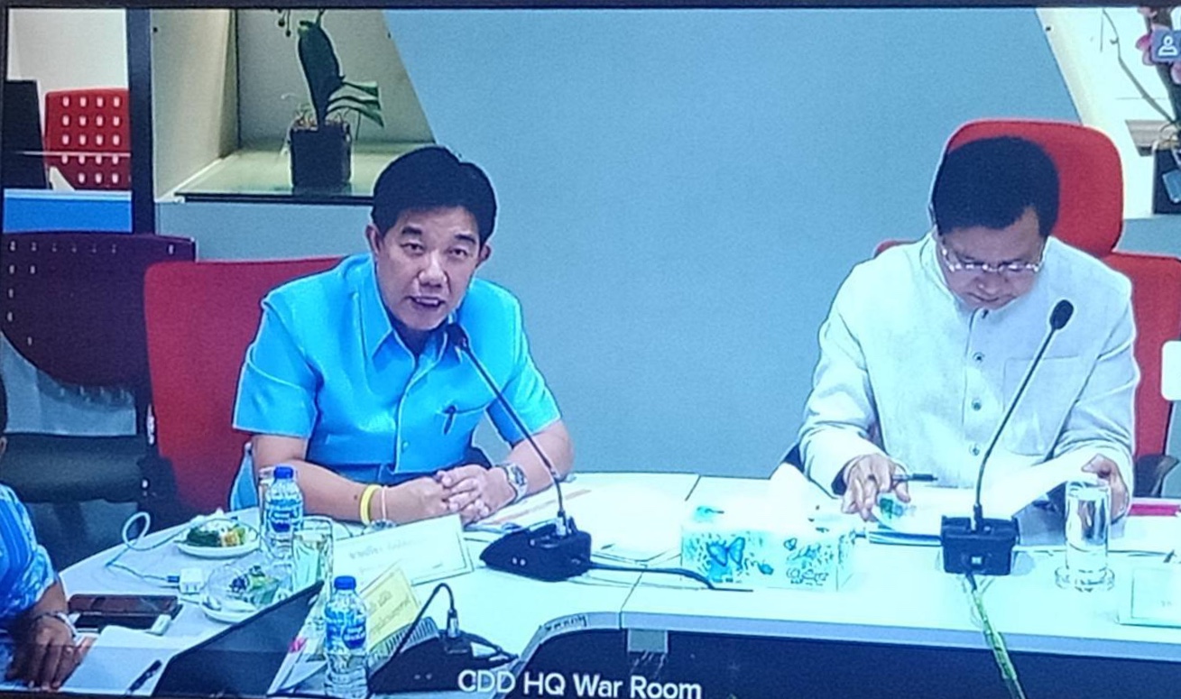 พช.หนองคาย…ร่วมประชุมรับฟังการติดตามเร่งรัดการดำเนินงานและแผนการใช้จ่ายงบประมาณกองทุนพัฒนาบทบาทสตรี กรมการพัฒนาชุมชน ประจำปี พ.ศ.2562 ครั้งที่ 2/2562 ผ่านระบบ Video Conference