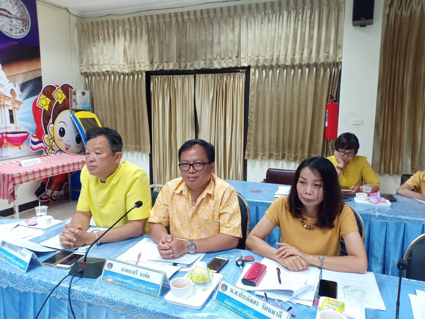 พช.หนองคาย ประชุมประจำเดือนหัวหน้ากลุ่มงาน หัวหน้าฝ่าย พัฒนาการอำเภอและนักวิชาการพัฒนาชุมชนจังหวัด ครั้งที่ 4/2562