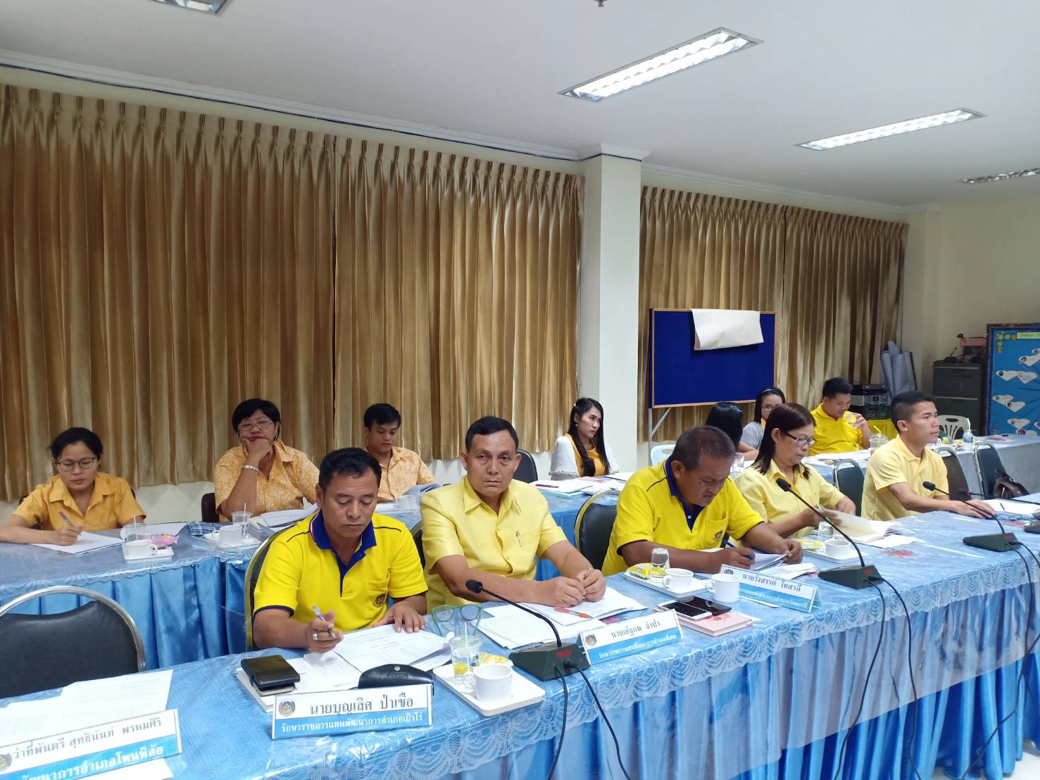 พช.หนองคาย ประชุมประจำเดือนหัวหน้ากลุ่มงาน หัวหน้าฝ่าย พัฒนาการอำเภอและนักวิชาการพัฒนาชุมชนจังหวัด ครั้งที่ 4/2562